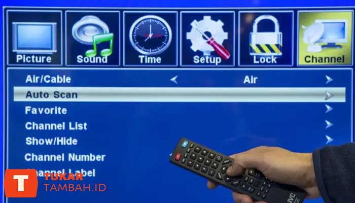 Cara Mencari Sinyal Tv Digital Sharp