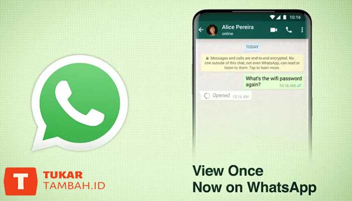 Langkah Langkah Melihat Kembali Foto atau Video View Once di WhatsApp