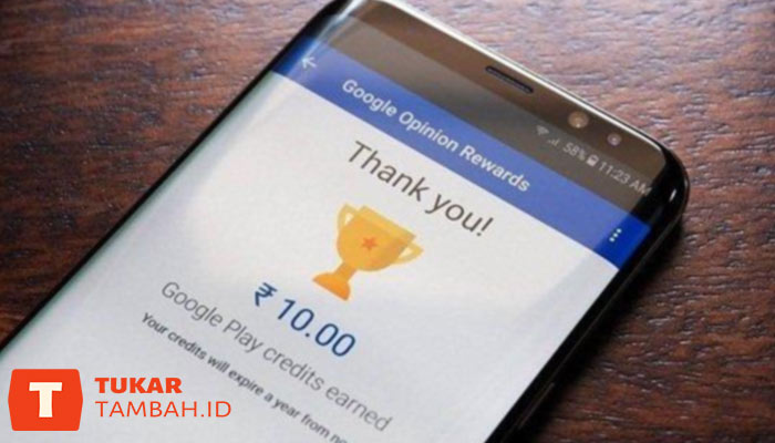 4. Mengisi Survey Google Opinion Rewards